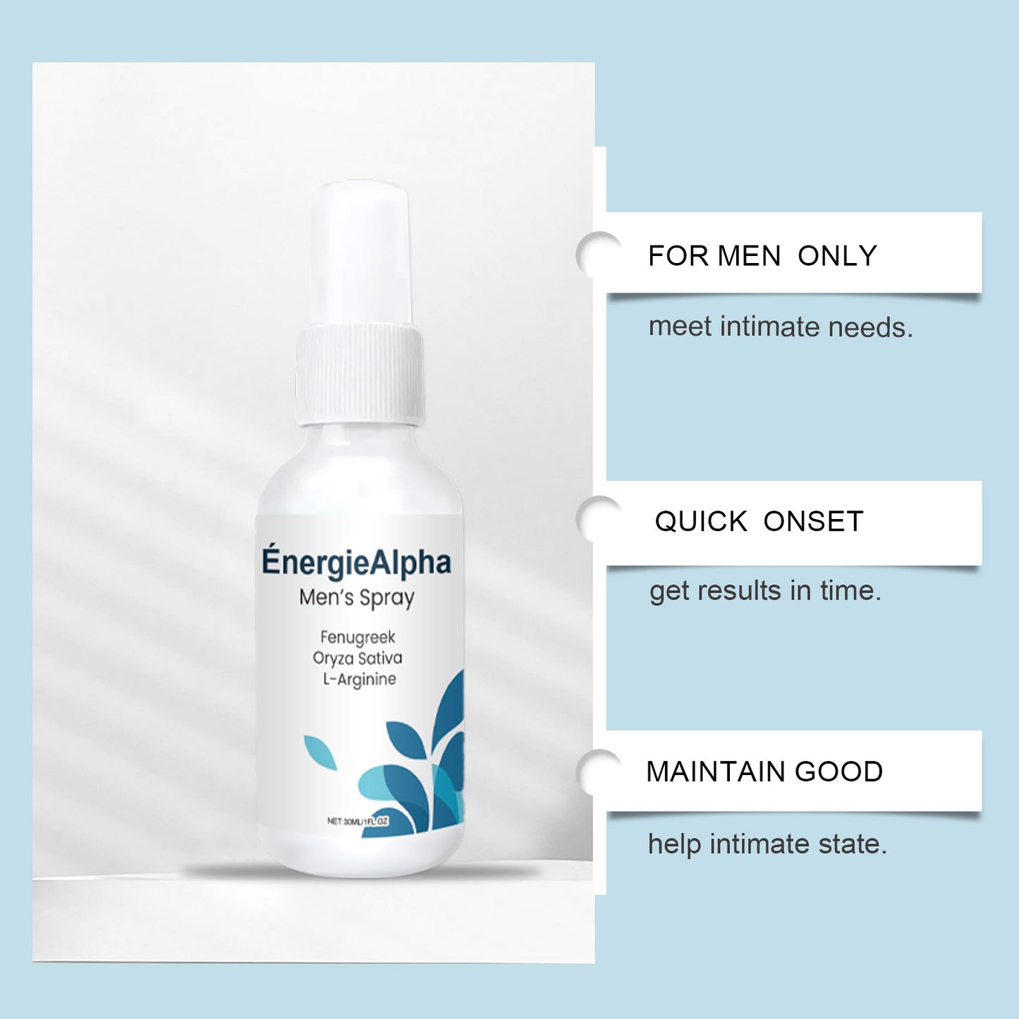 ED Spray for best results