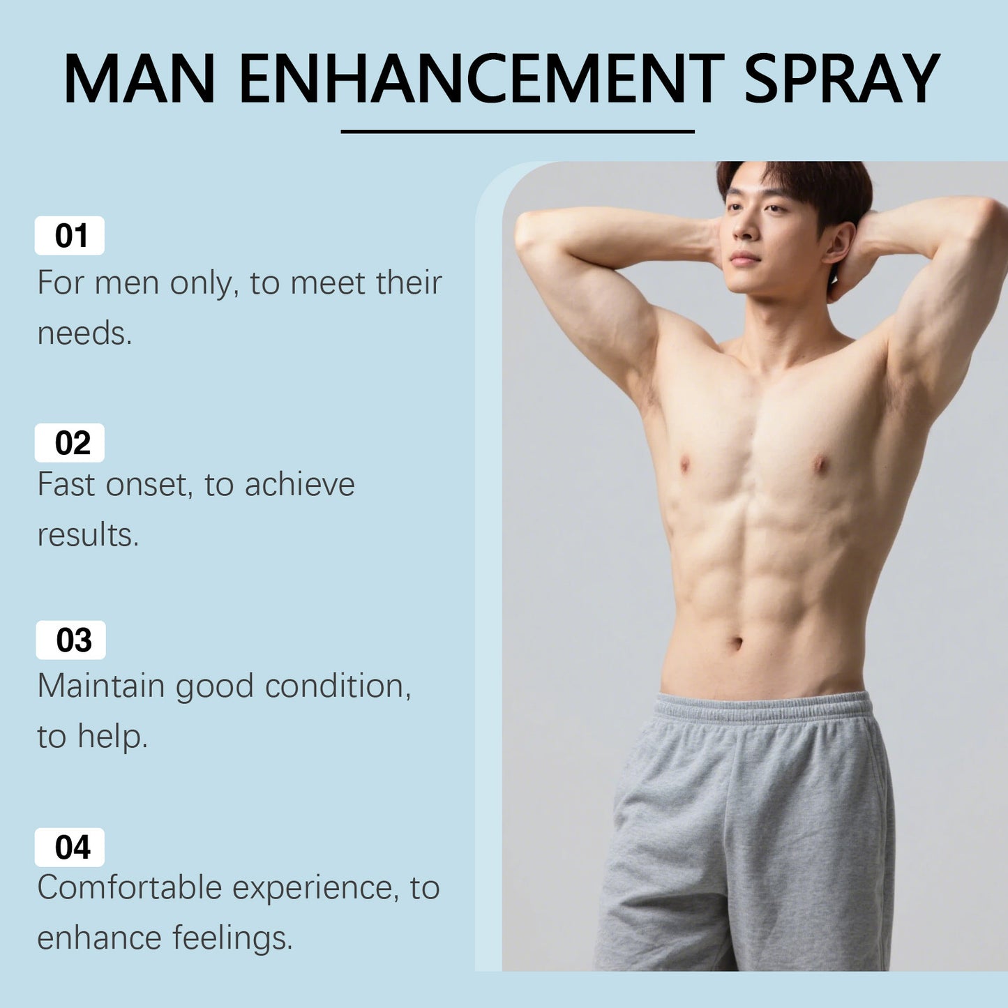 ED Spray for best results
